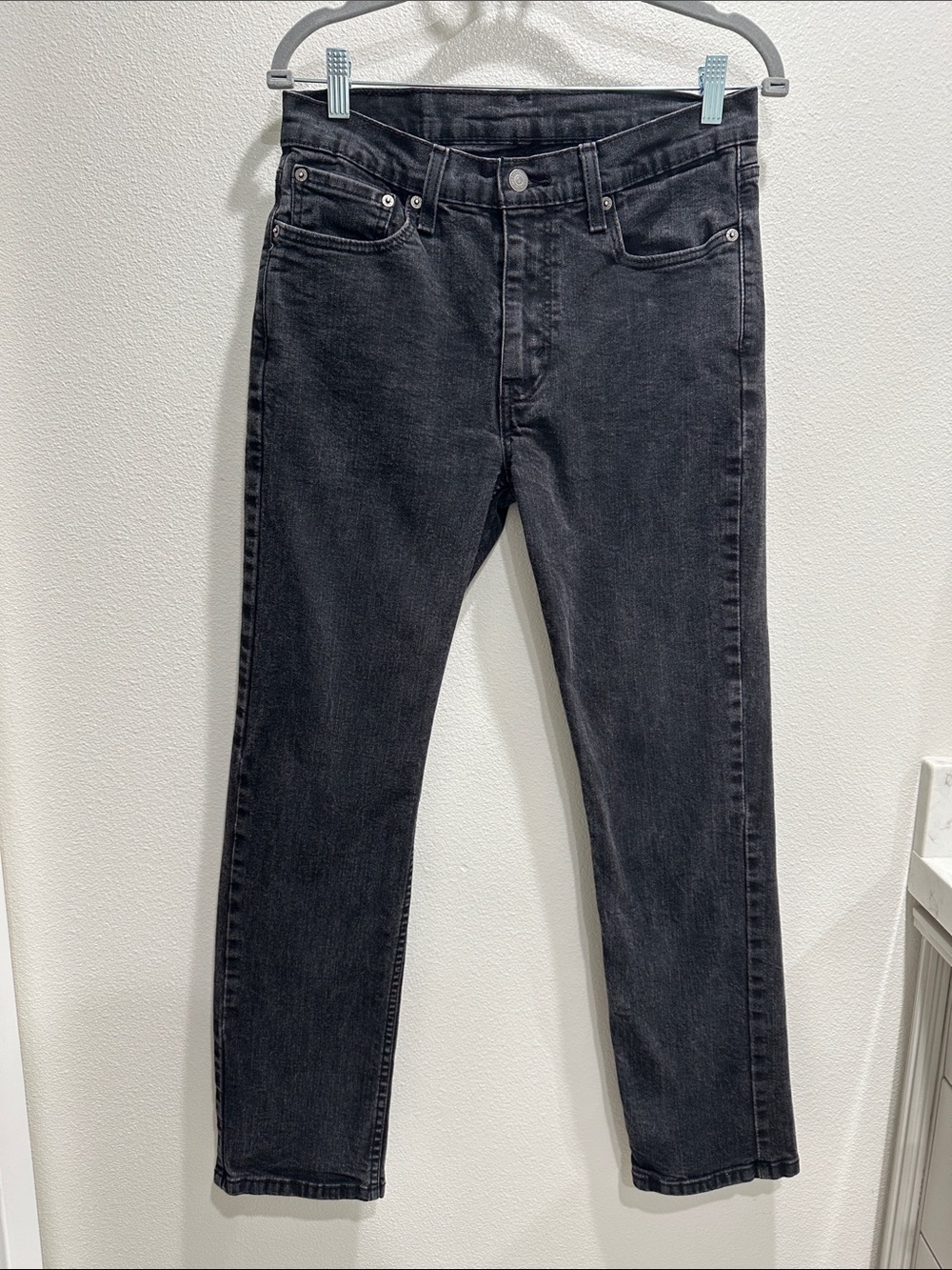 Levi's Men's Black 504 Jeans